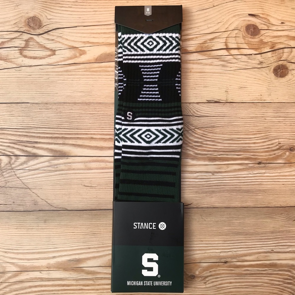 Stance Michigan State Spartans Crew Socks